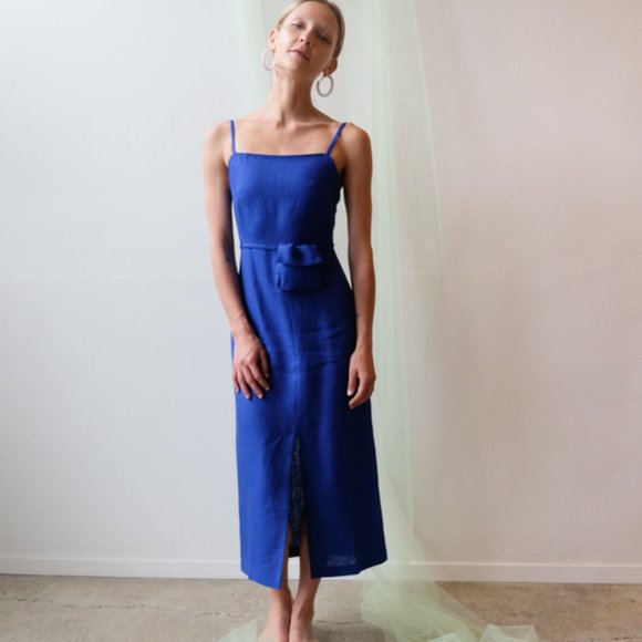 Paloma Wool Dresses Paloma Wool Museo Linen Midi Dress Poshmark